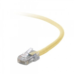 Cat5e Non-Booted UTP Patch Cable, Yellow 25ft