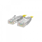 Cat5e Non-Booted UTP Crossover Cable, Yellow 6ft