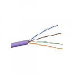Category 5e Bulk Solid Purple PVC Cable 1000ft_noscript