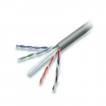 Cat6 UTP Gigabit Bulk Solid Cable, Gray 1000ft_noscript