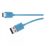 MIXIT USB Type C to USB Type A Cable, Blue 6ft_noscript