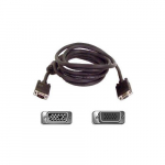 SVGA M F Monitor Extension Cable, Black, 15ft_noscript