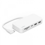 Connect USB-C 6-in-1 Multiport Hub with Mount