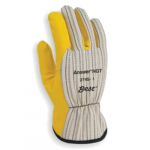 Coated Chore Gloves, Poly, Cotton, Size 10