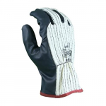 Strapper Nitrile Gloves, Palm Laminated, Size 10_noscript