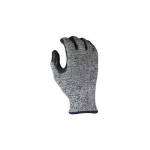 Flat-Dipped Gray Cut-Resistant Gloves, Size 10_noscript