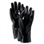 Black Fully Neoprene Coated Gloves, Size 10