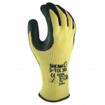 S-TEX Natural Rubber Palm Coating, S, Yellow
