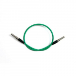 Mini-Weco 75 Ohm Video Patch Cable - 6' - Green_noscript
