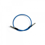 Mini-Weco 75 Ohm Video Patch Cable - 6' - Blue_noscript