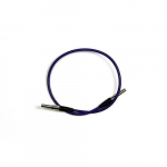 Mini-Weco 75 Ohm Video Patch Cable - 6' - Purple_noscript