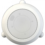 4.5" Mini Pendant Speaker, White, Selectable Power Taps_noscript