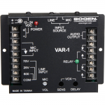 Voice Activated Relay for 70V Paging Systems_noscript