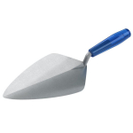 Brick Trowel Forged, 12" Wide London Plastic Handle_noscript