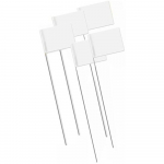 Marking Flags, White, Pack of 1000 pcs_noscript