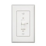 Fan/Light Control with Off Delay, 4 Amps, 120V, White