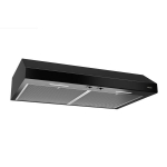 30" Range Hood, Glacier, 250 CFM, BlackBCSEK130BL