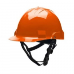 Advent A2 Type II Hard Hat, Ratchet Suspension, Orange_noscript