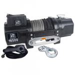 16500lb Heavy-Duty Winch with 80ft Synthetic Rope