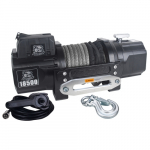 18500lb Heavy-Duty Winch with 80ft Synthetic Rope