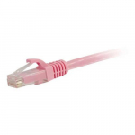 Unshielded (UTP) Network Patch Cable, Pink, 2ft_noscript
