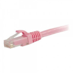 Unshielded (UTP) Network Patch Cable, Pink, 10ft_noscript