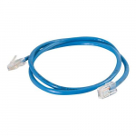 Non-Booted Unshielded Network Cable, Blue, 4ft