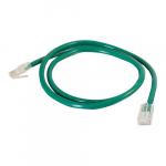 Non-Booted Unshielded Network Cable, Green, 4ft