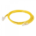Non-Booted Unshielded Network Cable, Yellow, 6ft_noscript