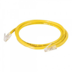 Non-Booted Unshielded Network Cable, Yellow, 12ft_noscript