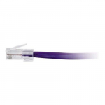 Non-Booted Unshielded Network Cable, Purple, 35ft