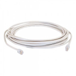Non-Booted Unshielded Network Cable, White, 4ft_noscript