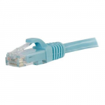 UTP Snagless Network Patch Cable, Aqua, 25ft_noscript
