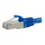 Snagless Shielded Network Patch Cable, Blue, 3ft