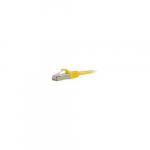 Snagless Shielded Network Patch Cable, Yellow, 2ft