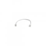Non-Booted Unshielded Network Cable, White, 6'_noscript