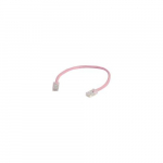 Non-Booted Unshielded Network Cable, Pink, 6'