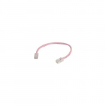 Non-Booted Unshielded Network Cable, Pink, 6'