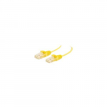 UTP Snagless Slim Network Cable, Yellow, 7'_noscript