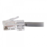 Non-Booted Plenum Unshielded Ethernet Cable, Gray, 14ft_noscript