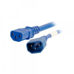 Power Cord, C14 to C13, 14AWG, Blue, 6ft