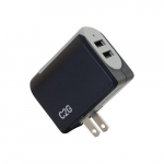 Wall Charger, AC to USB, 2-Port
