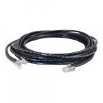 Non-Booted Unshielded Network Patch Cable, Black, 50ft_noscript