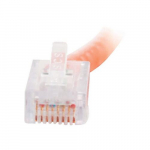 Crossover Cable, Orange, 25ft, 350MHz