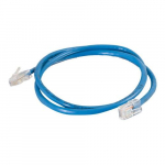 Crossover Cable, Blue, 25ft, 350MHz