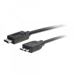 USB 3.0 Type C to USB Micro-B Cable, Black, 6ft_noscript