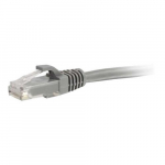 Snagless Patch Cable, Gray, 14ft, 25-Pack, 550MHz