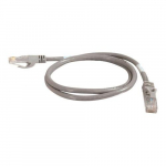 Snagless Patch Cable, Gray, 14ft, 50-Pack, 550MHz