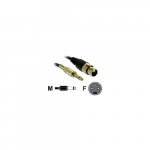 Pro-Audio Cable, XLR Female to 1 4in Male, 50ft