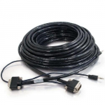 15ft VGA + 3.5mm Audio/Video Cable, Plenum CMP-Rated